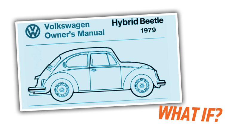 Illustration for article titled VW Could Have Made A Hybrid Beetle Over 30 Years Ago